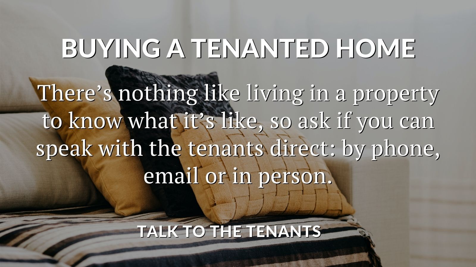 Twitter Talk to the tenants