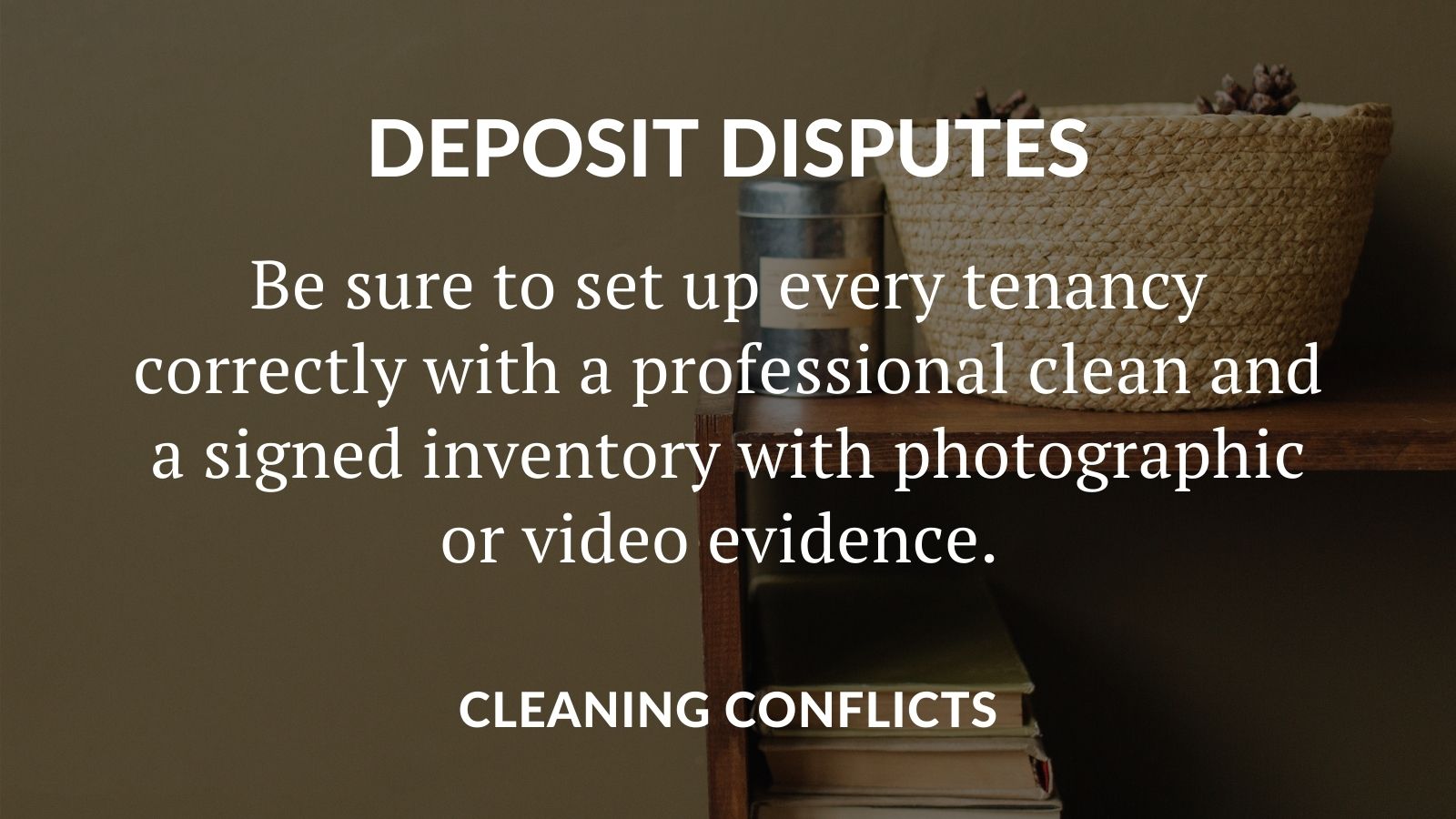 TWITTER CLEANING CONFLICTS