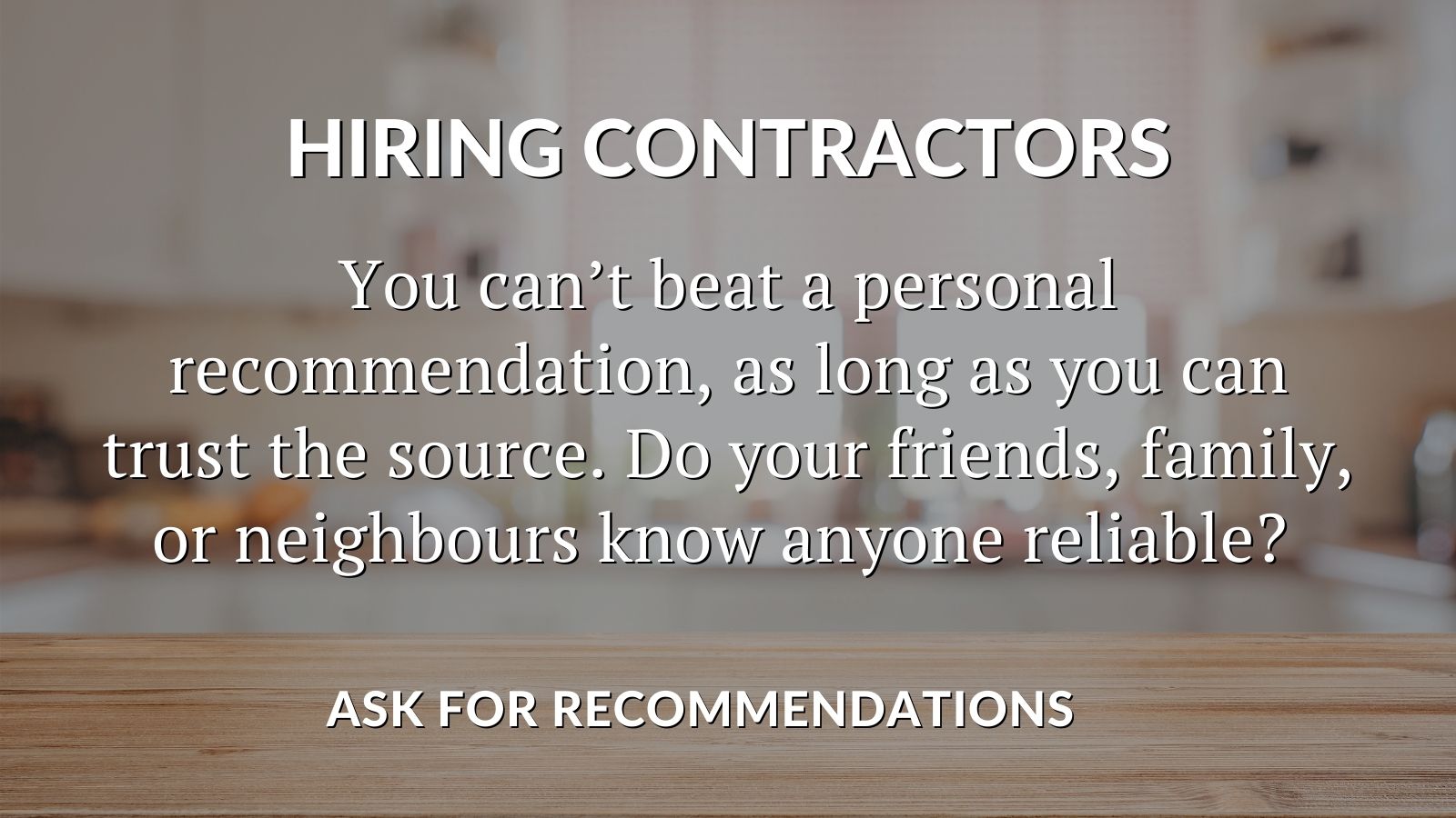 TWITTER & BLOG SECTION ask for recommendations