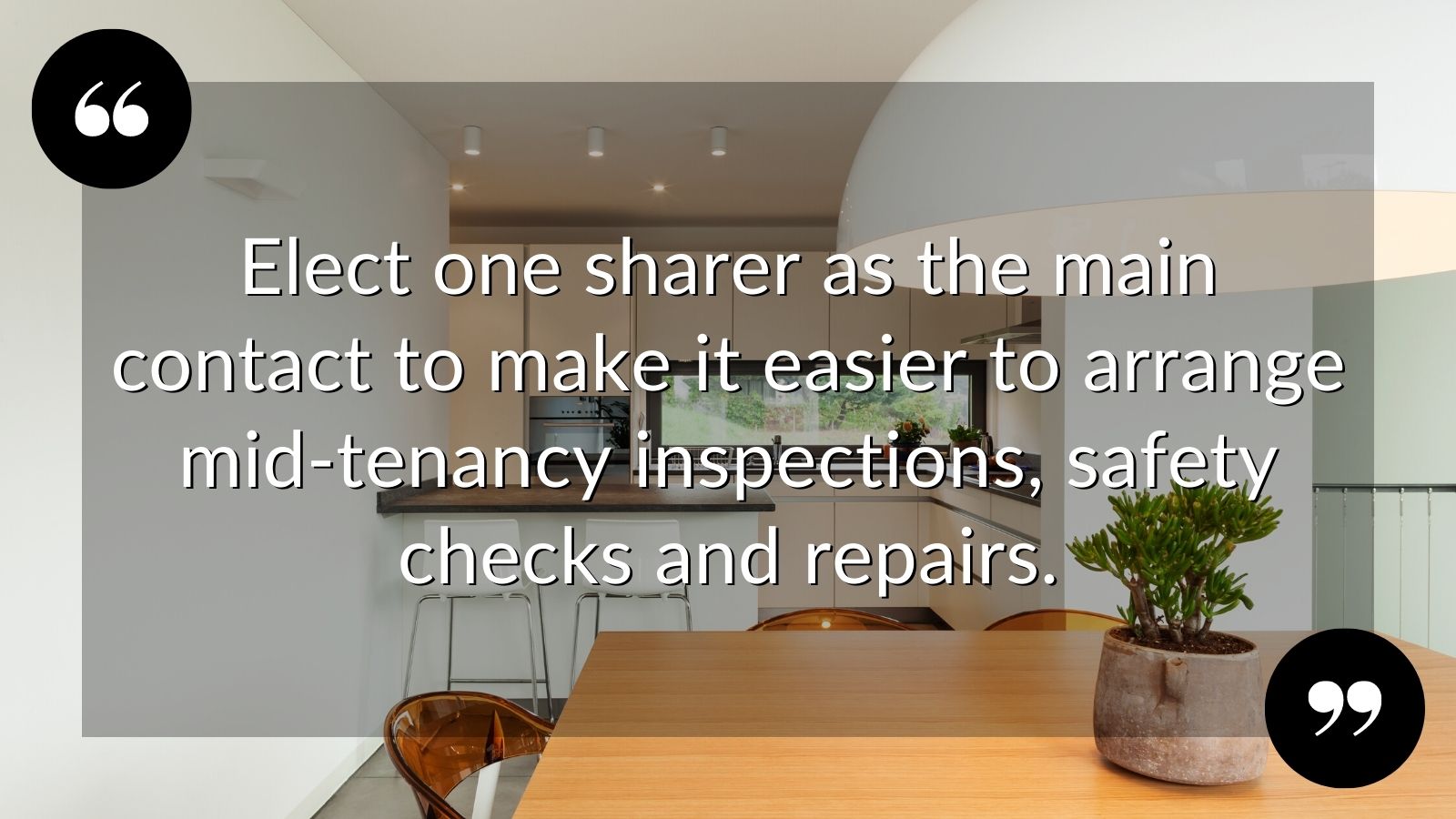 TWITTER - MANAGING A JOINT TENANCY WITH SHARERS