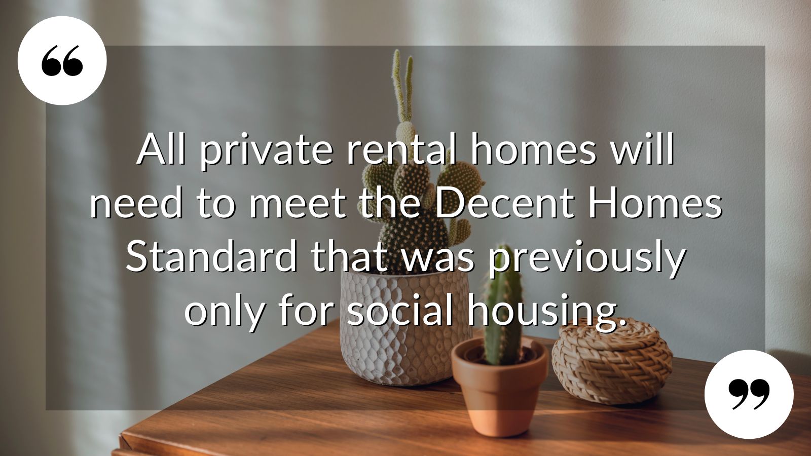 X NEW HOUSING STANDARDS AND SAFETY LAWS