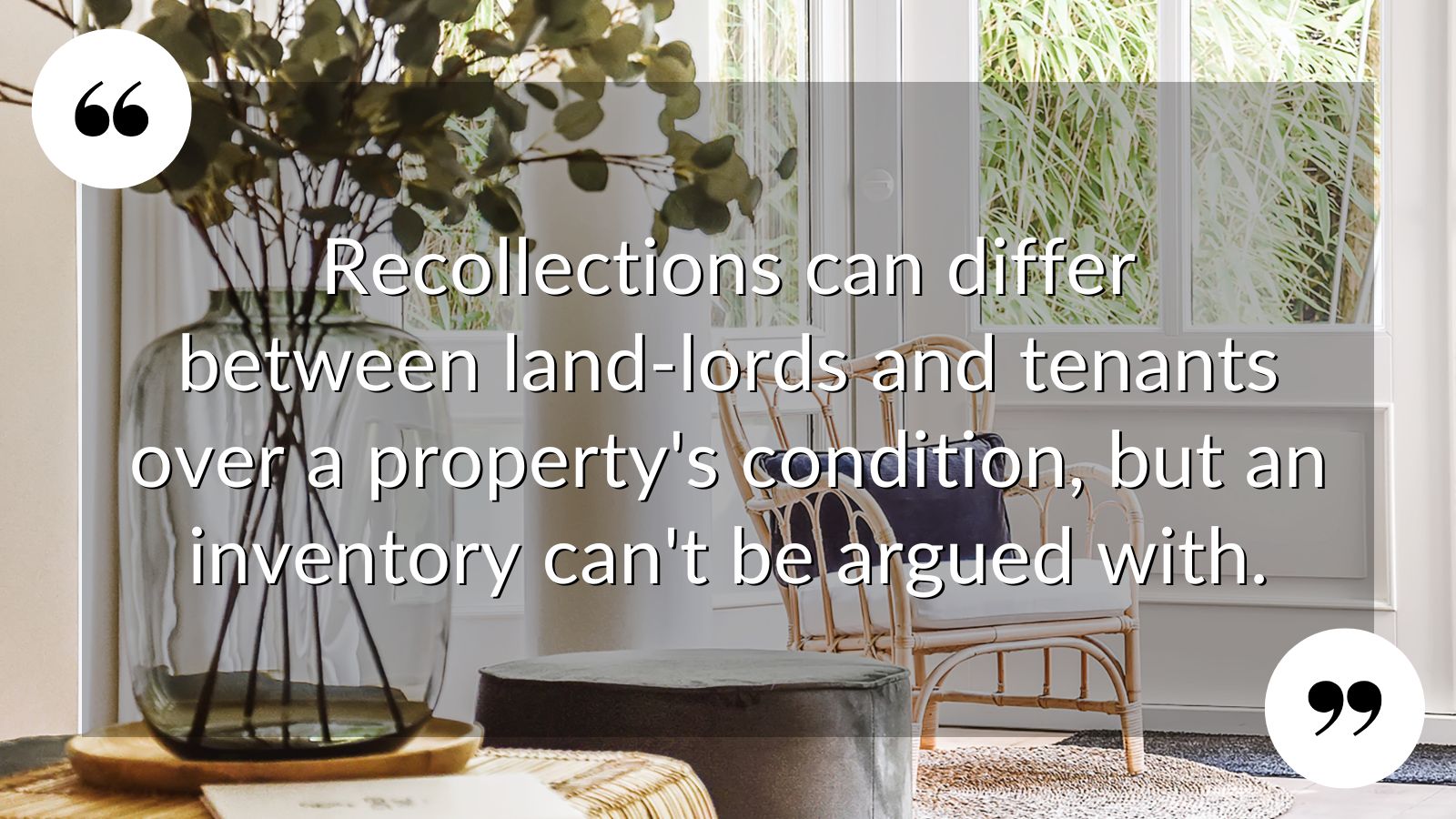 X WHY IS AN INVENTORY SO IMPORTANT