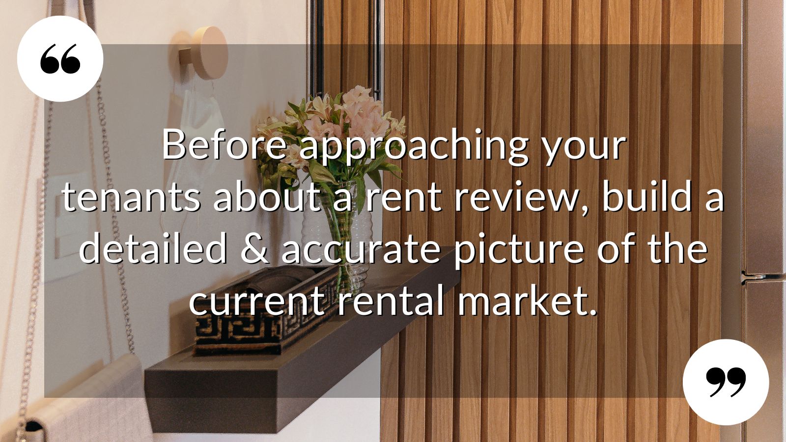 X HOW FAR IS YOUR PROPERTY BEHIND CURRENT RENTAL VALUES