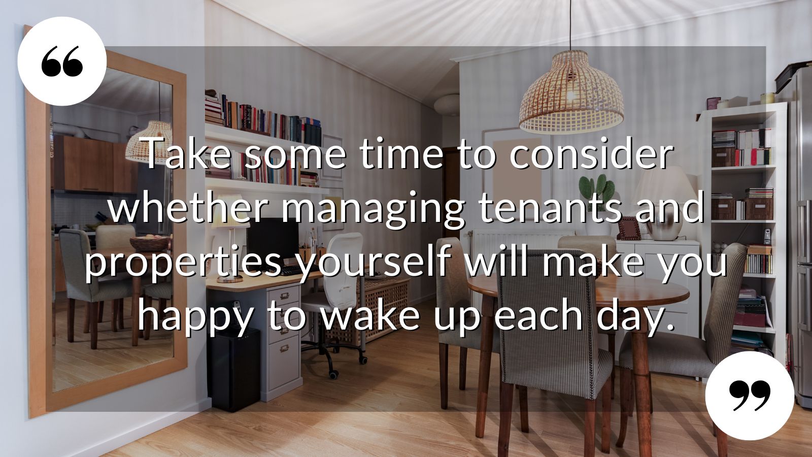 X THREE GOOD REASONS MANAGE YOUR OWN RENTAL HOMES